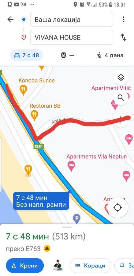 Vivana House Šušanj Exteriér fotografie